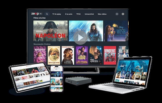 Offre TV zeop incluse dans votre abonnement Puissance 3 - zeop Internet ...
